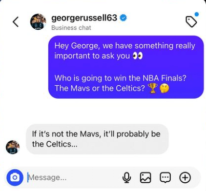 George Russell Celtics