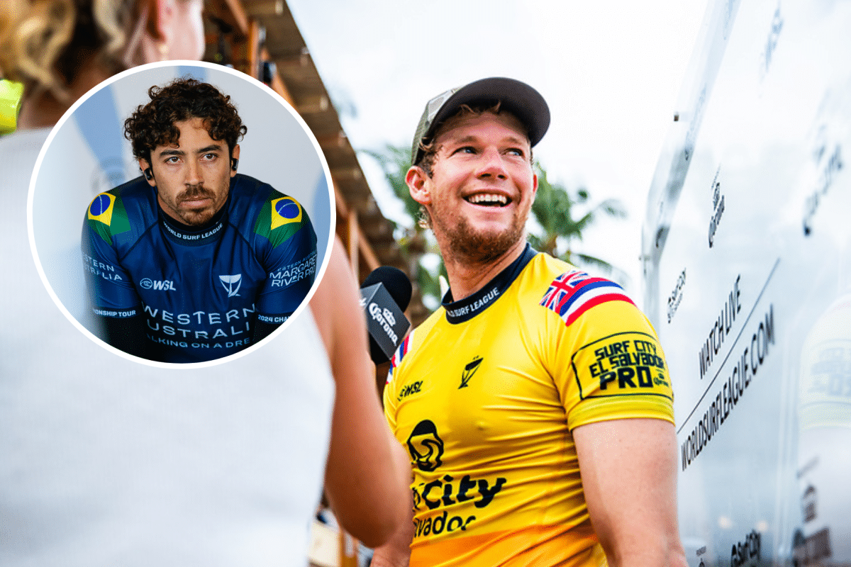 Yago Dora perde final para John John em uma das baterias mais azaradas da história