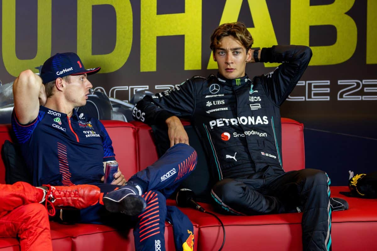 George Russel faz previsão para o futuro de Max Verstappen: “2026 é uma loteria”