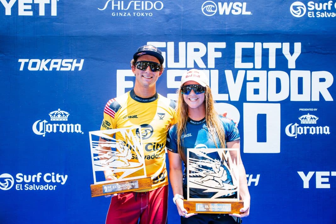 Previsão para El Salvador: WSL pode concluir o evento nos primeiros dias