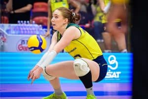 Sensação do Brasil na VNL, Júlia Bergmann desabafa após perder o bronze e visa Olimpíadas