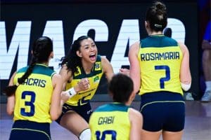 Veja os melhores momentos do Brasil na vitória imponente contra a Tailândia na VNL 2024