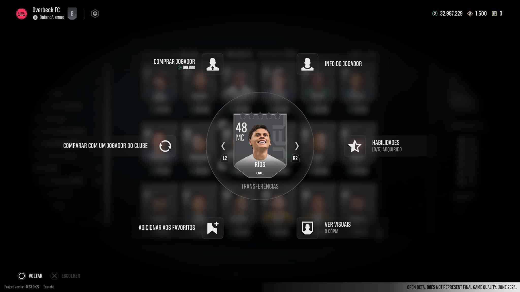 Mercado do UFL: como funciona a compra de jogadores e como ganhar dinheiro no jogo?