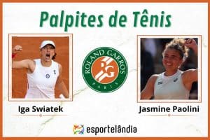 Palpites tênis: Iga Swiatek x Jasmine Paolini – 08/06 – Roland Garros