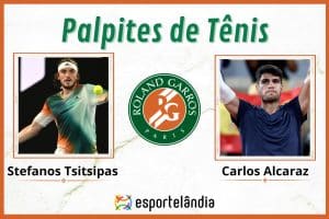 Palpites tênis: Stefanos Tsitsipas x Carlos Alcaraz – 04/06 – Roland Garros