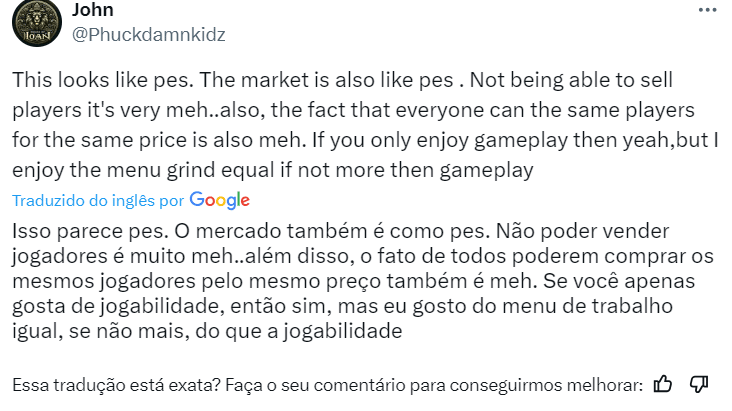 Péssimo ou excelente especialistas dão opiniões sobre beta do UFL, novo rival do EA FC