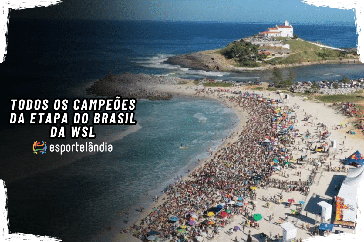 Todos os campeões da etapa do Brasil da WSL
