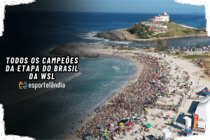 Todos os campeões da etapa do Brasil da WSL