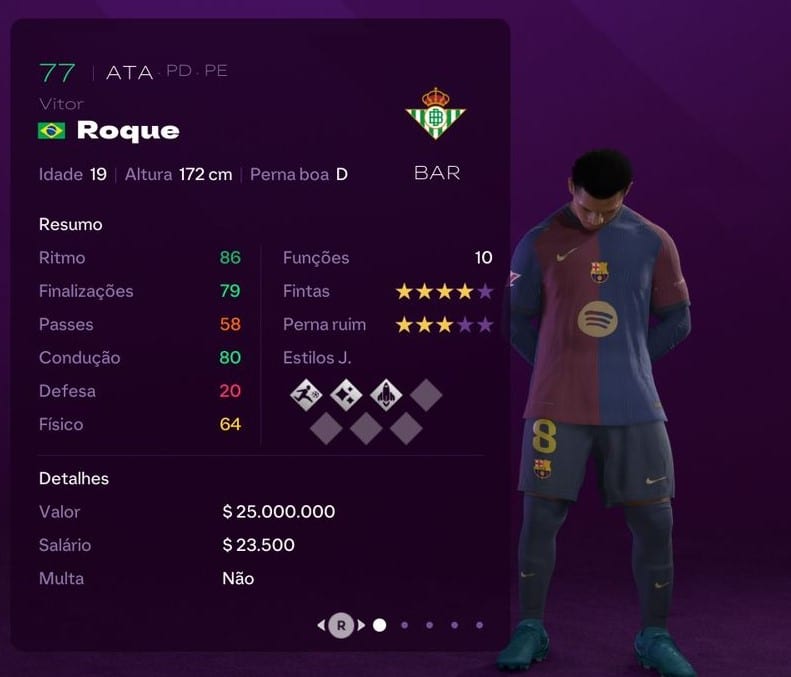 PROMESSAS! 12 jogadores brasileiros que você deve contratar no Modo Carreira