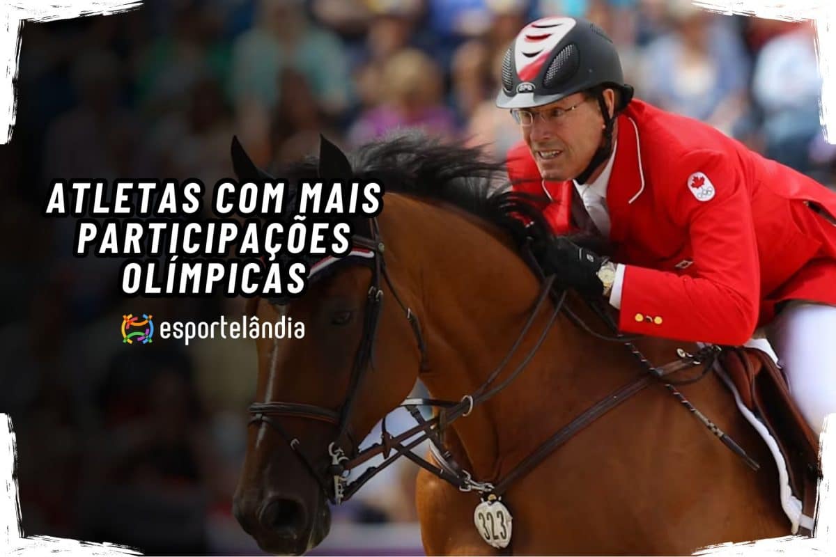 Atletas com mais participações nas Olimpíadas na história (2025)