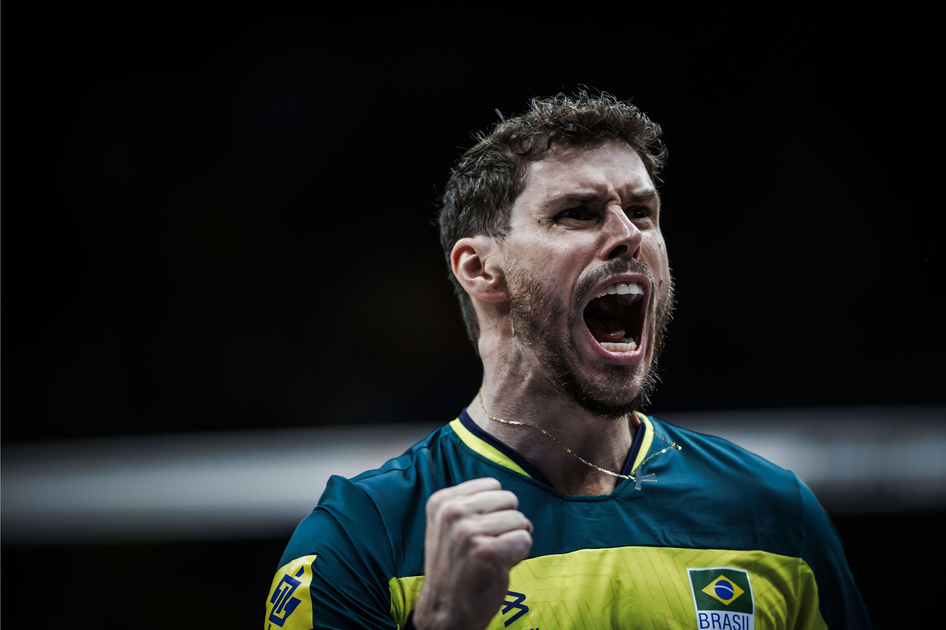 Bruninho é realista sobre Brasil x Polônia no vôlei em Paris 2024: “Cada ponto é final”