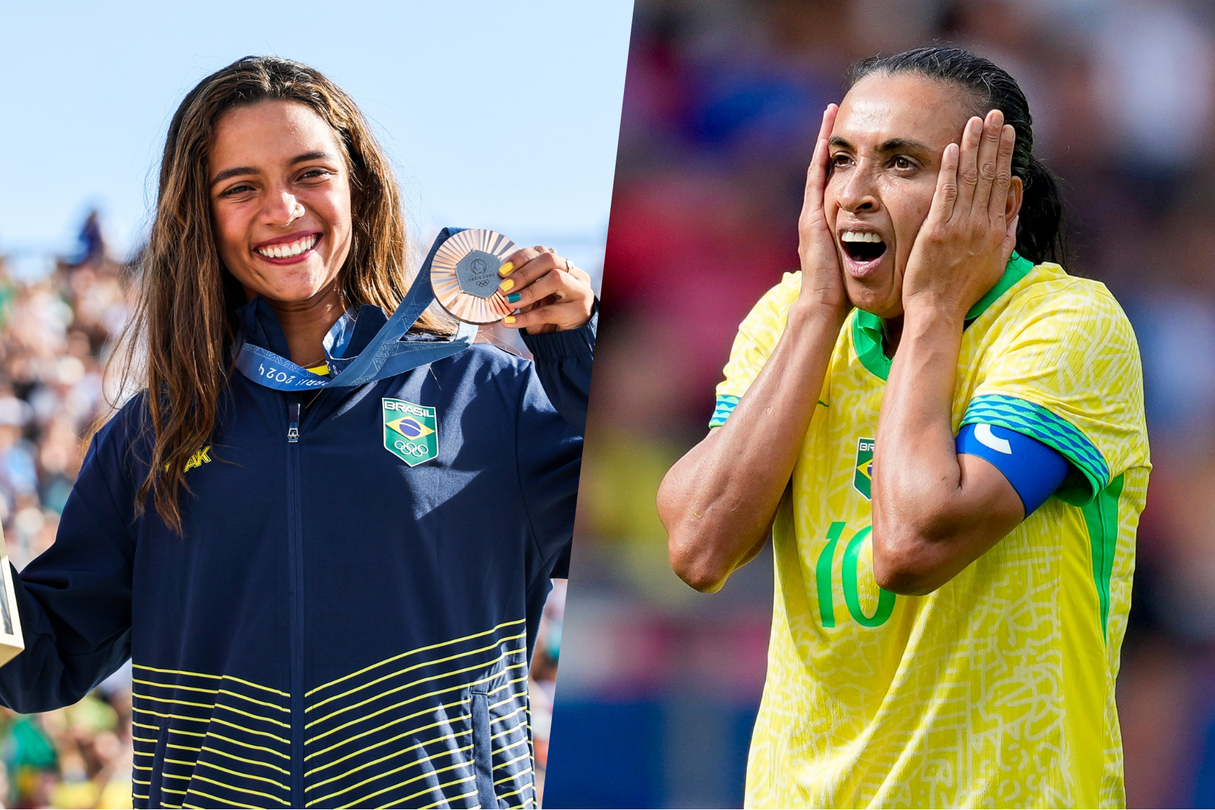 Rayssa Leal manda recado para Marta e a Seleção Brasileira após derrota