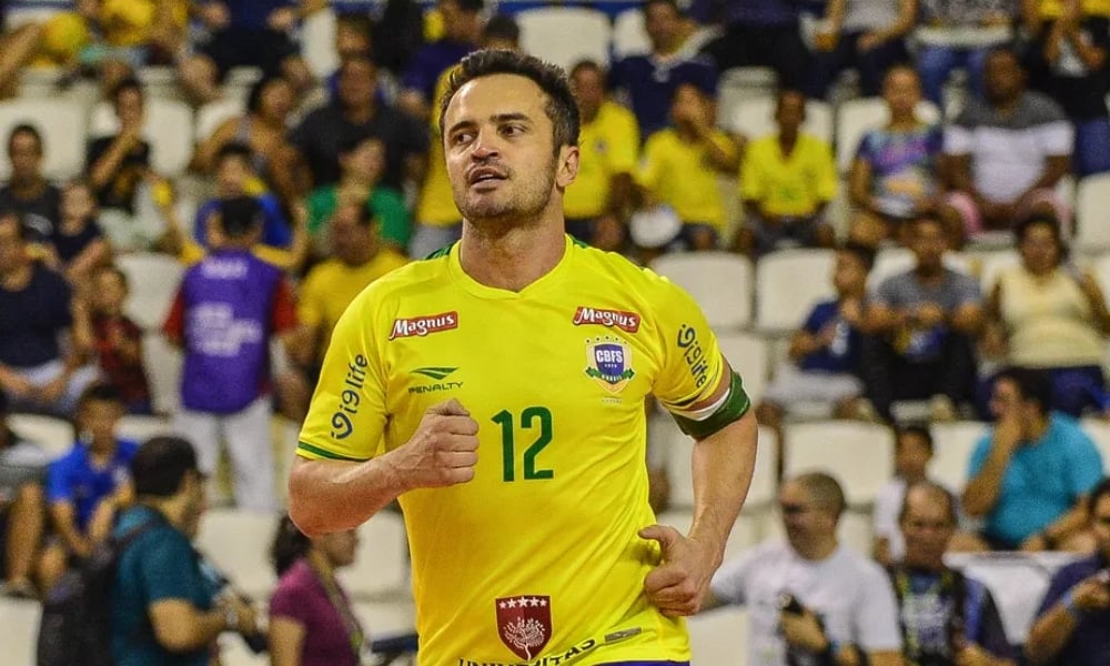 Os 10 maiores jogadores da Seleção Brasileira de Futsal