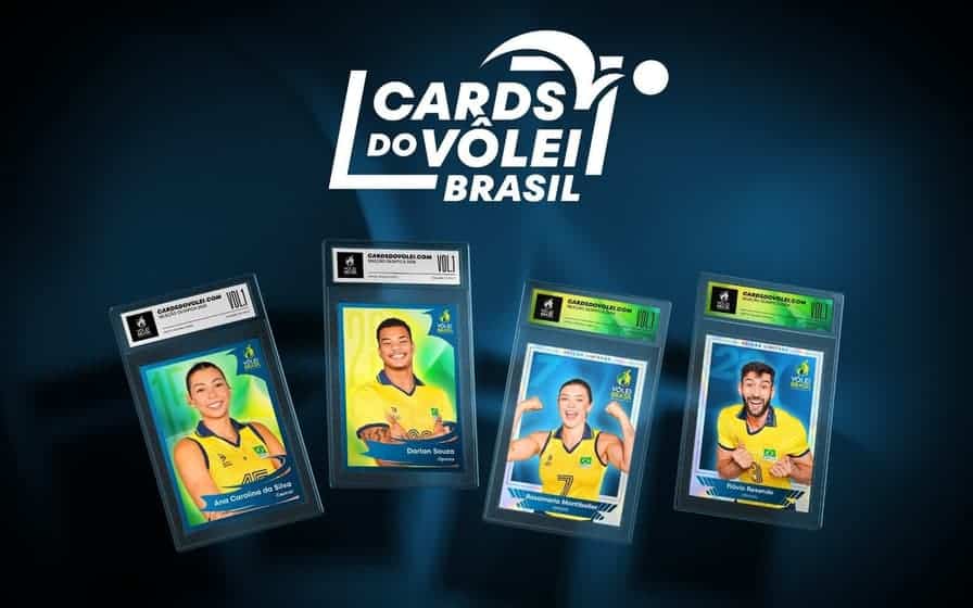 Bruninho, Rosamaria e +! Figurinhas digitais prometem prêmios para os fãs de vôlei