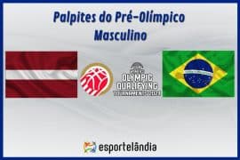 Palpites de basquete: Letônia x Brasil – Pré-Olímpico – 07/07 Palpites de basquete: Letônia x Brasil – Pré-Olímpico – 07/07
