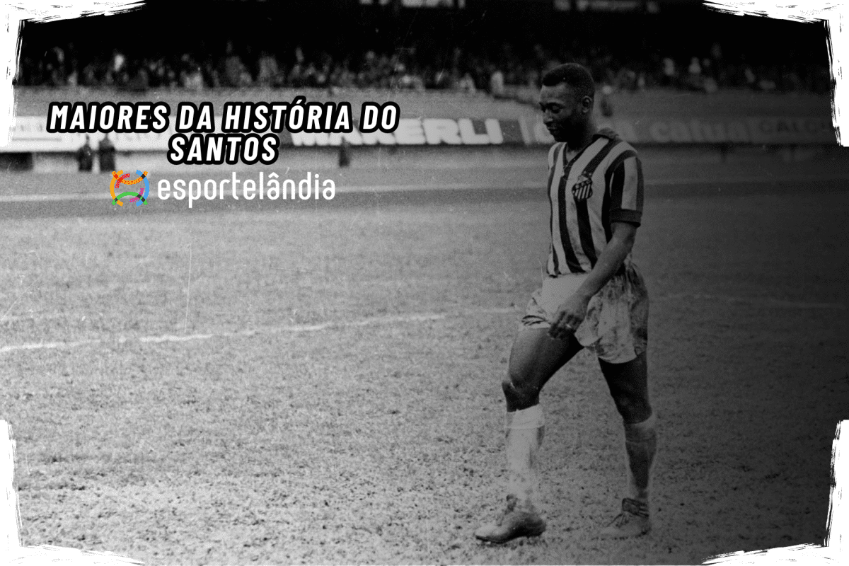 Pelé e mais 9: os 10 maiores jogadores da história do Santos