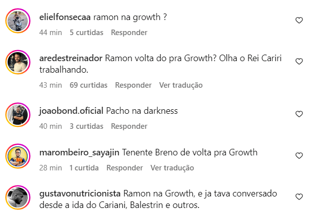 Ramon Dino na Growth influenciado por Renato Cariani tudo que sabemos até agora