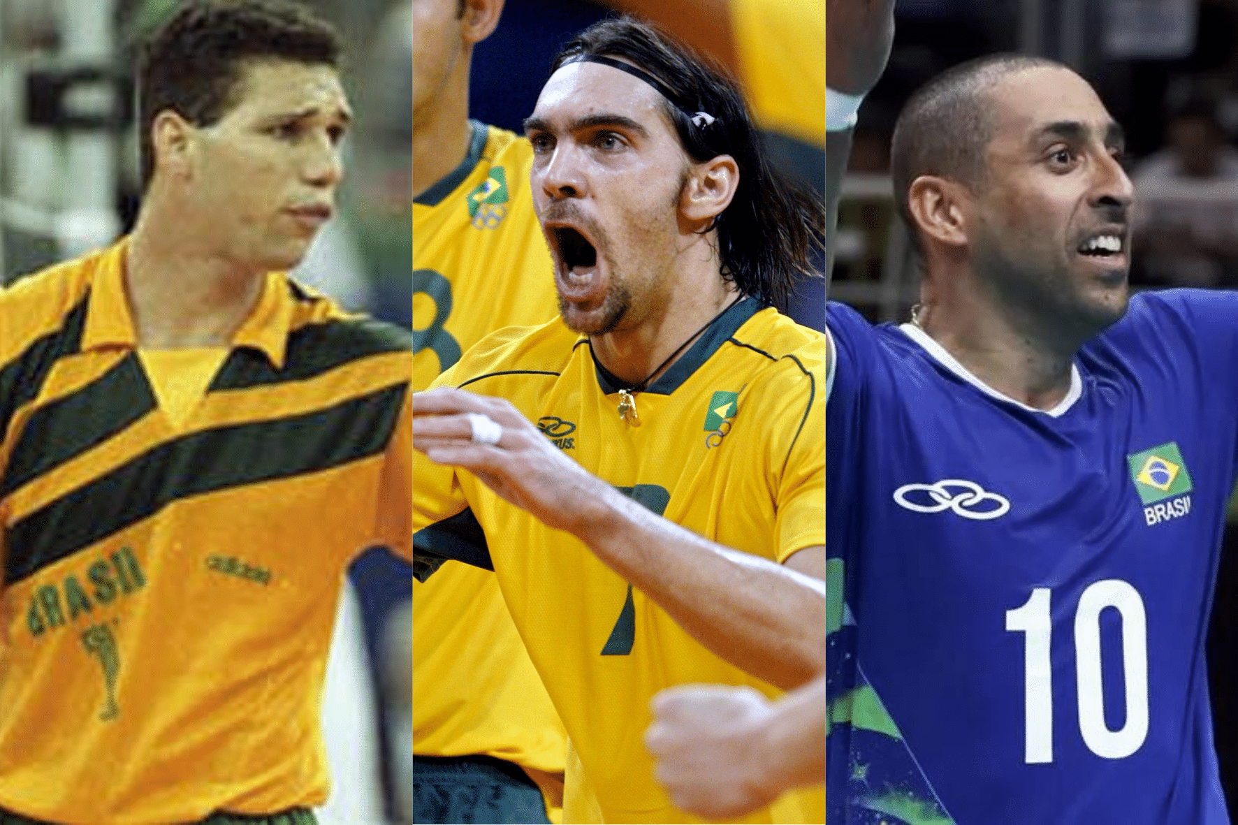 Qual a melhor Seleção Brasileira de vôlei masculino da história: 1992 x 2004 x 2016?