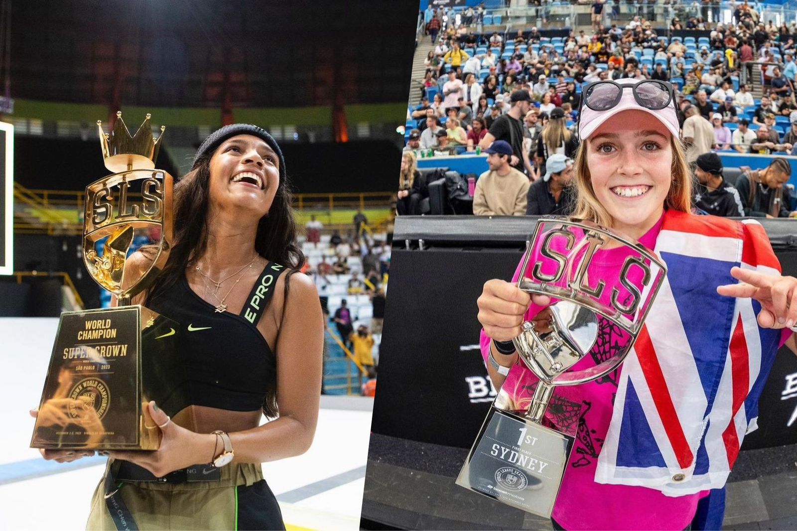 Rayssa Leal x Chloe Covell: promessas do skate se enfrentam em Paris 2024