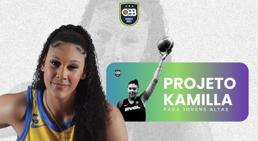 CBB inicia projeto Kamilla Cardoso e busca jovens meninas que sonham com carreira no basquete