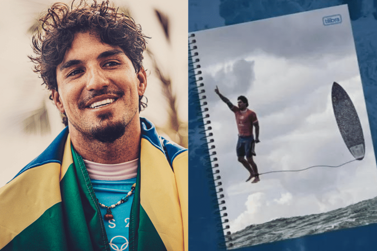 Caderno do Gabriel Medina: valores, edições disponíveis e quais contam com pôster