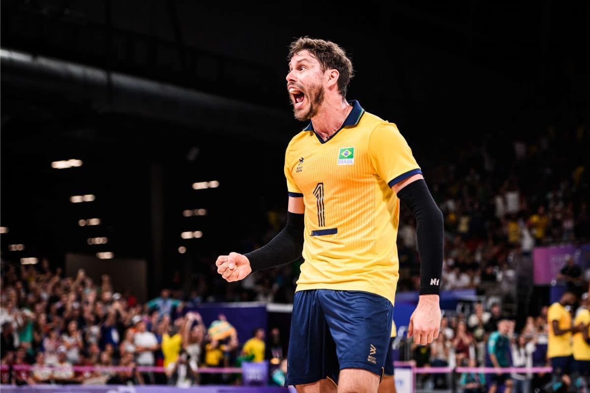 Bruninho revela seus maiores ídolos na história do vôlei: “São bons nomes”