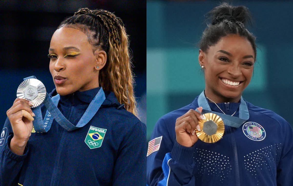 Rebeca Andrade x Simone Biles: confira o histórico de confronto das ginastas