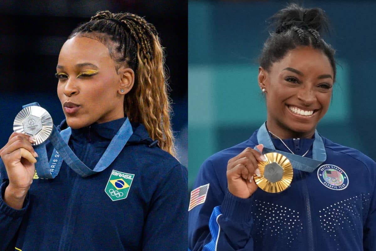 Rebeca Andrade x Simone Biles: confira o histórico de confronto das ginastas
