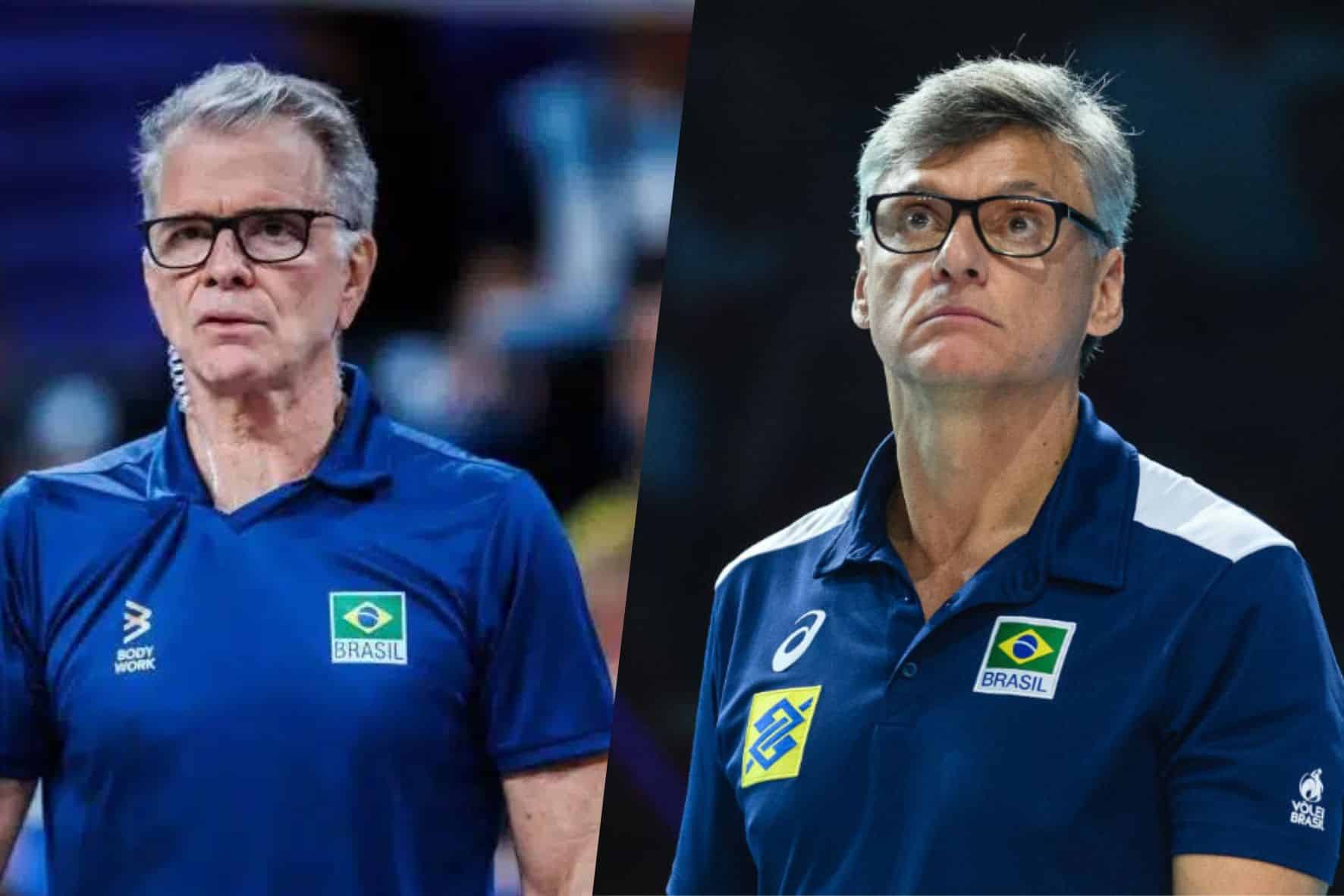 Mudança radical influenciou? Oposto da Seleção compara Bernardinho com Renan Dal Zotto