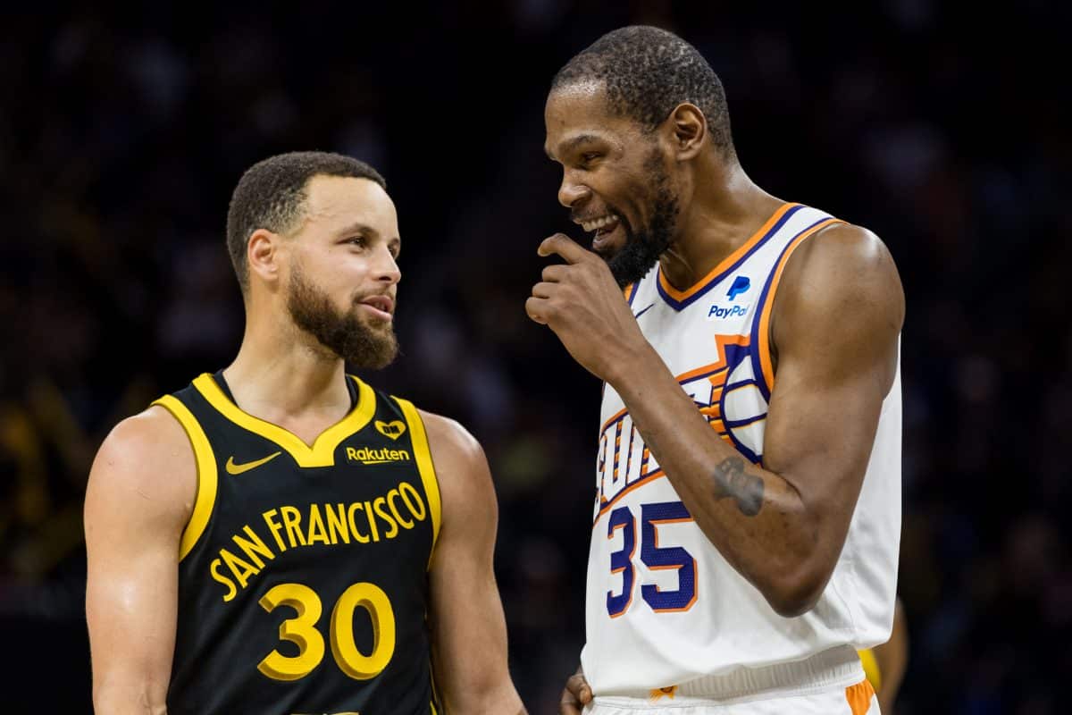 Kevin Durant esquece Stephen Curry e elege seu time perfeito na NBA
