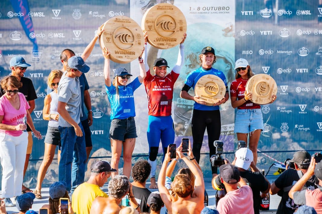 Brasileiros no topo! Challenger Series da WSL retorna essa semana, veja o ranking