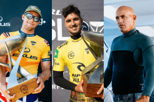 Kelly Slater acredita que John John deveria ter mais títulos que Gabriel Medina