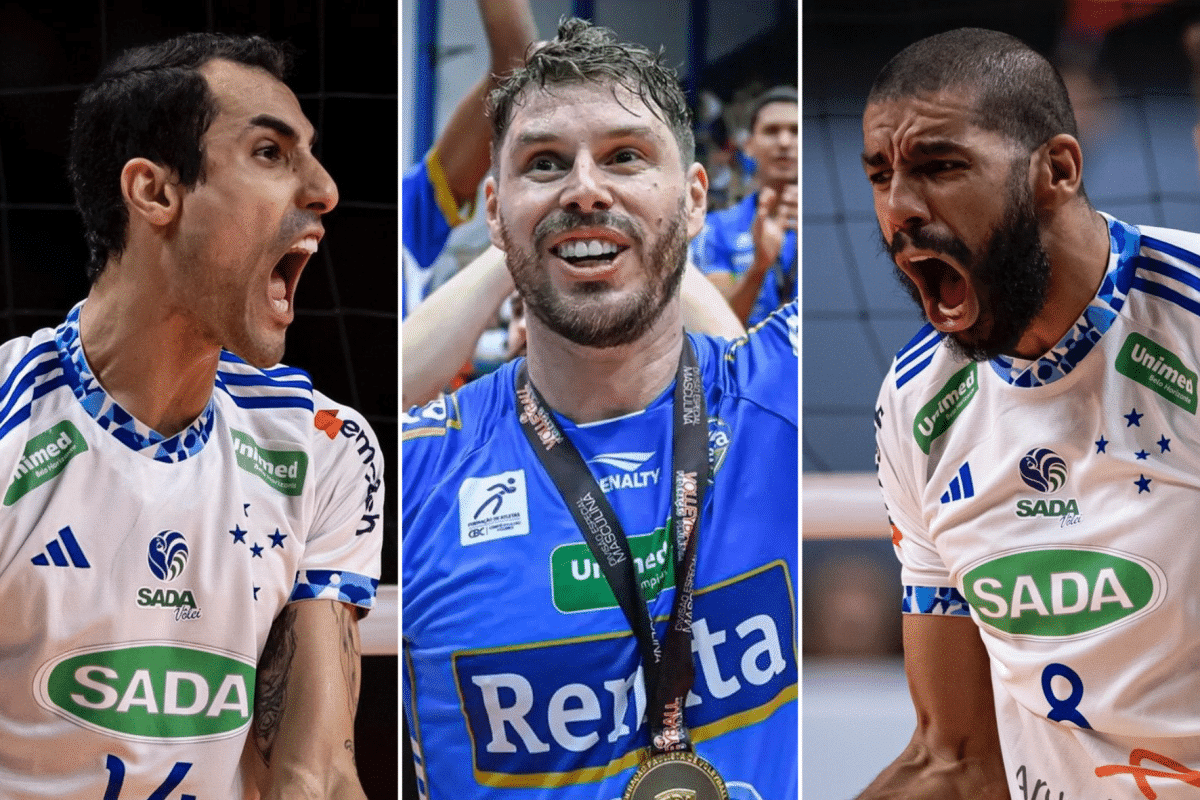 Com Bruninho, Wallace e Douglas! A Seleção Brasileira de atletas campeões estaduais 2024