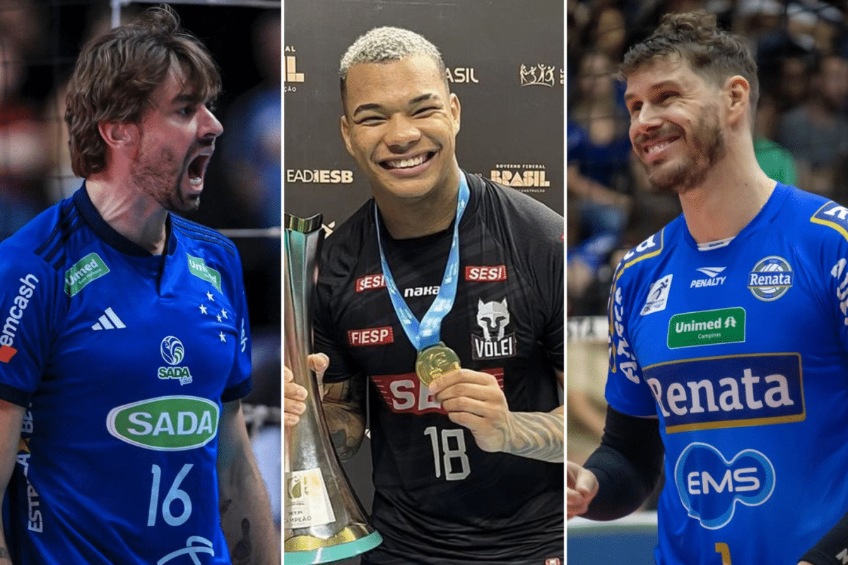 Superliga Masculina: as 9 grandes estrelas do campeonato