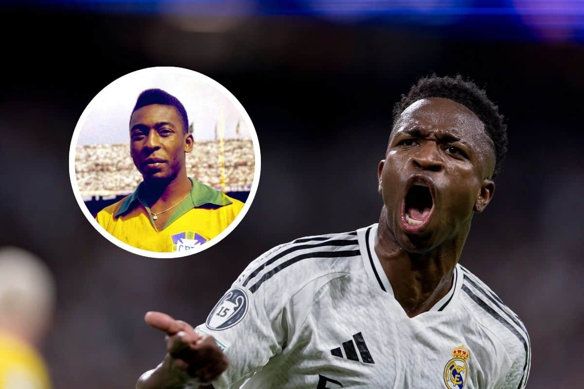 “Me lembrou Pelé”, ídolo do Real Madrid compara Vini Jr. ao Rei do Futebol