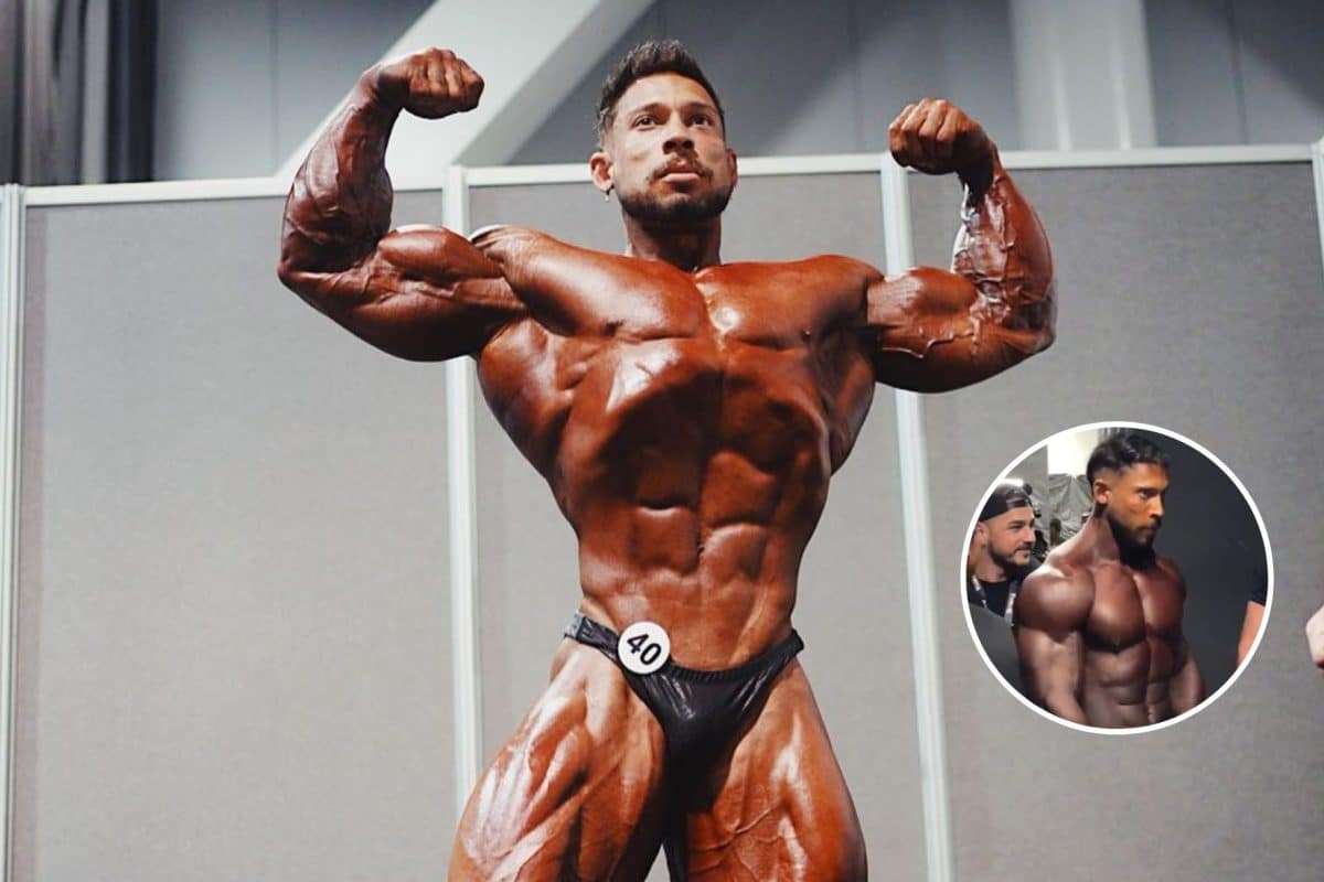 Vaza físico espetacular de Ramon Dino para o Mr. Olympia Brasil 2024