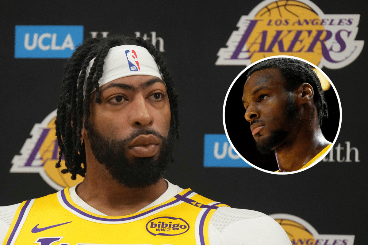 Anthony Davis fala a verdade sobre a mentalidade de Bronny James: “É um novato”