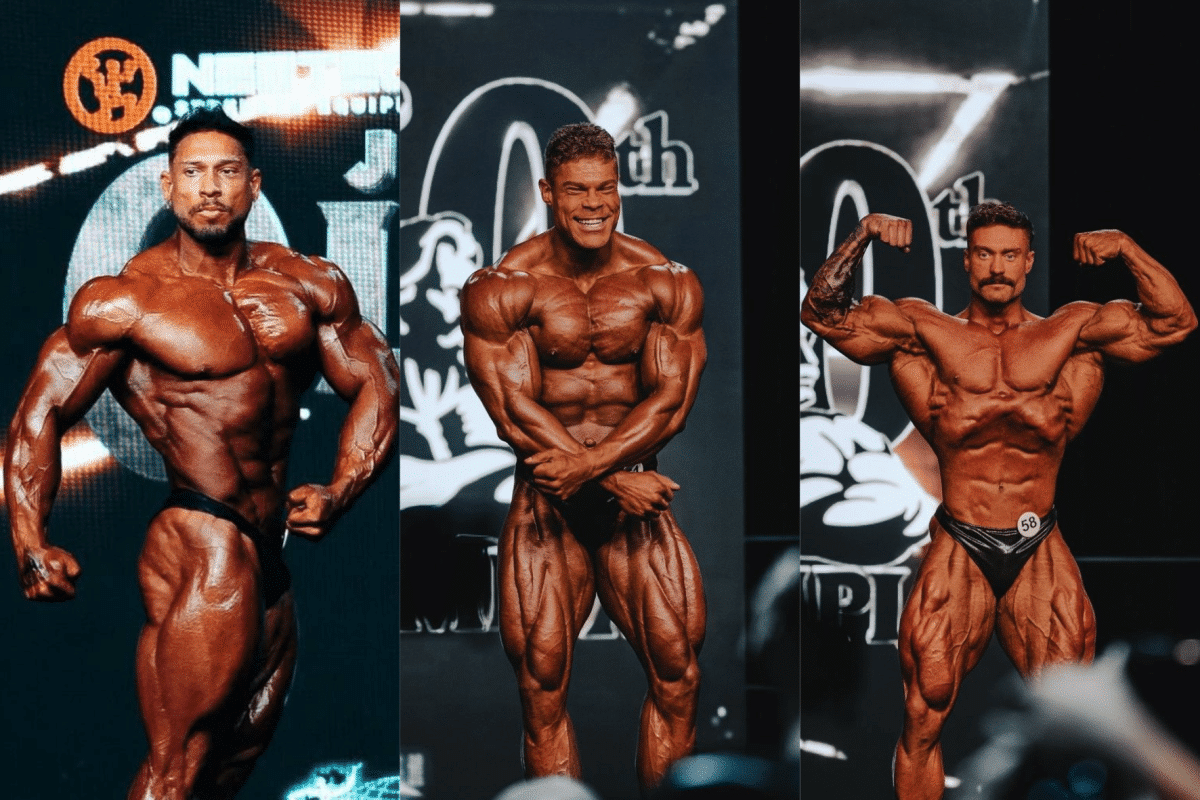 Comparação física: Cbum x Ramon Dino x Wesley Vissers no Mr. Olympia 2024