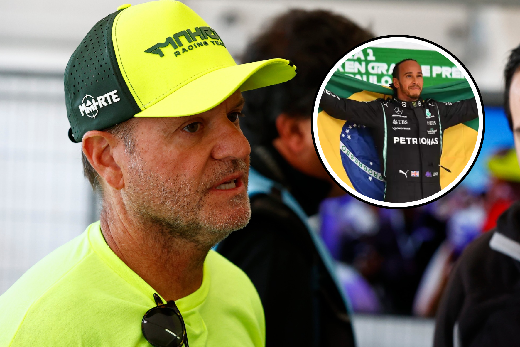 Rubens Barrichello dispara contra decisão de Lewis Hamilton pilotar carro de Senna