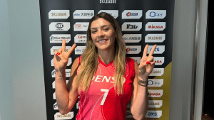 No topo! Rosamaria embala início avassalador e lidera estatísticas no Japão