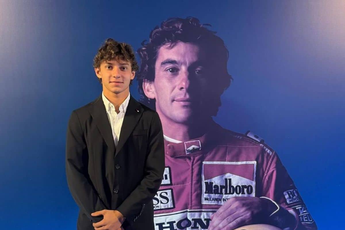 Kimi Antonelli fala pela primeira vez após visita ao Instituto Ayrton Senna