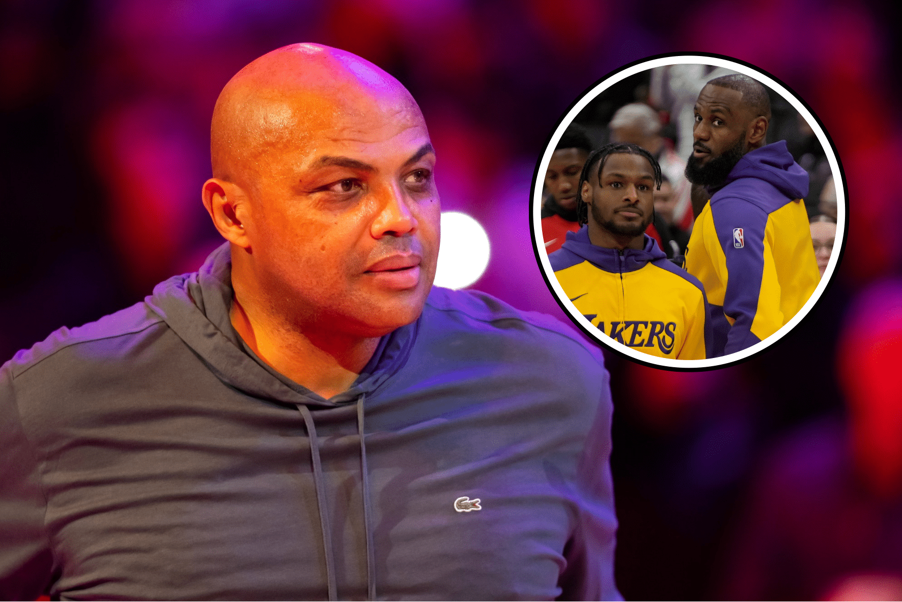 Charles Barkley perde a paciência e detona o Lakers por causa de Bronny James
