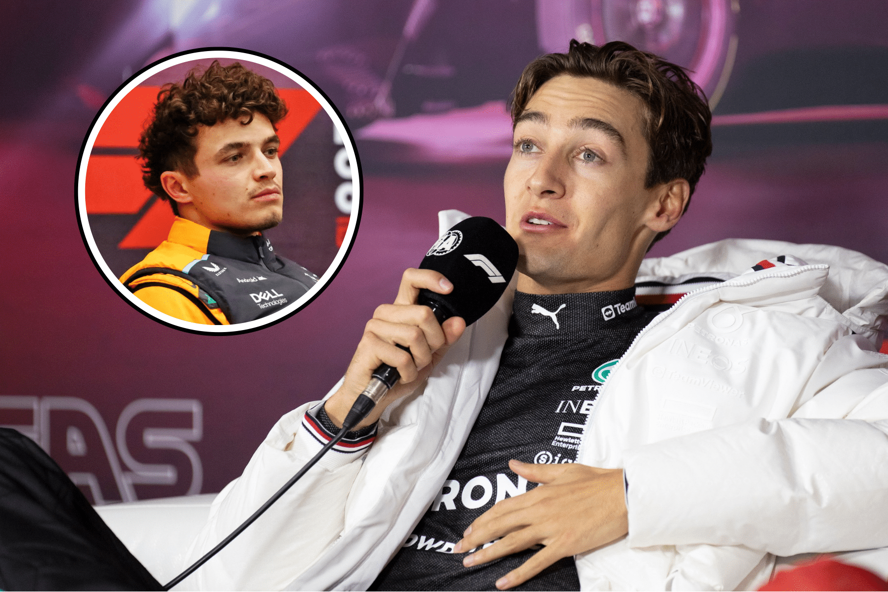 George Russell detona atitude de Norris no GP do Catar: “É frustrante ver ordens de equipe”