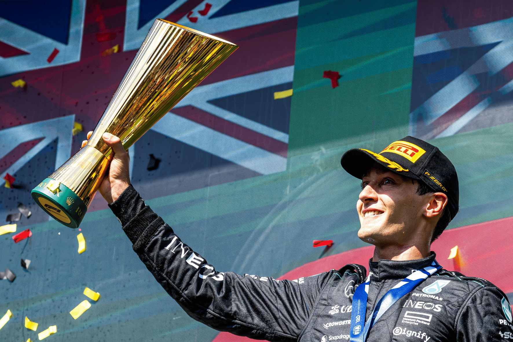 Vitória de George Russel garante feito inédito na história da Fórmula 1 em uma só temporada