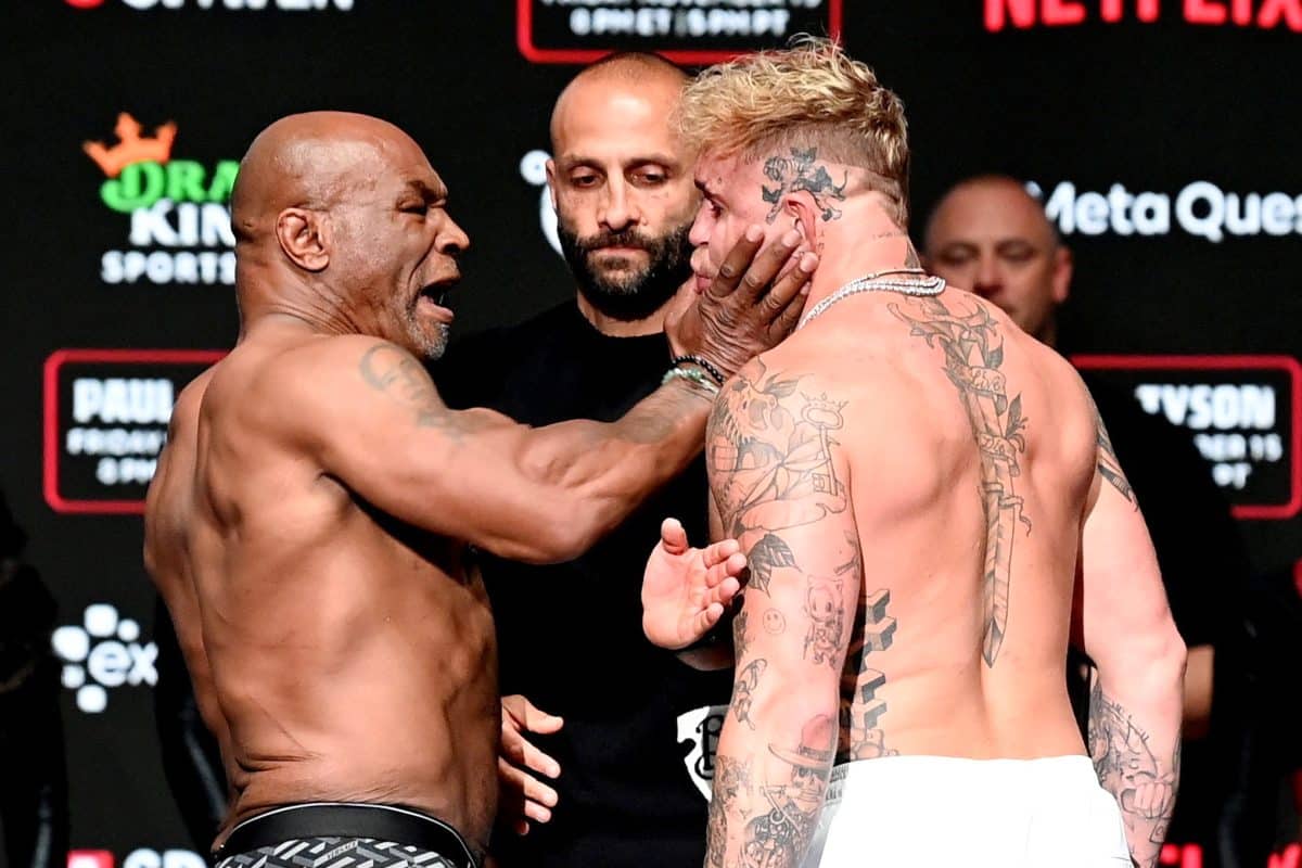 BOLADA! Revelado o valor da premiação de Mike Tyson x Jake Paul em duelo da Netflix