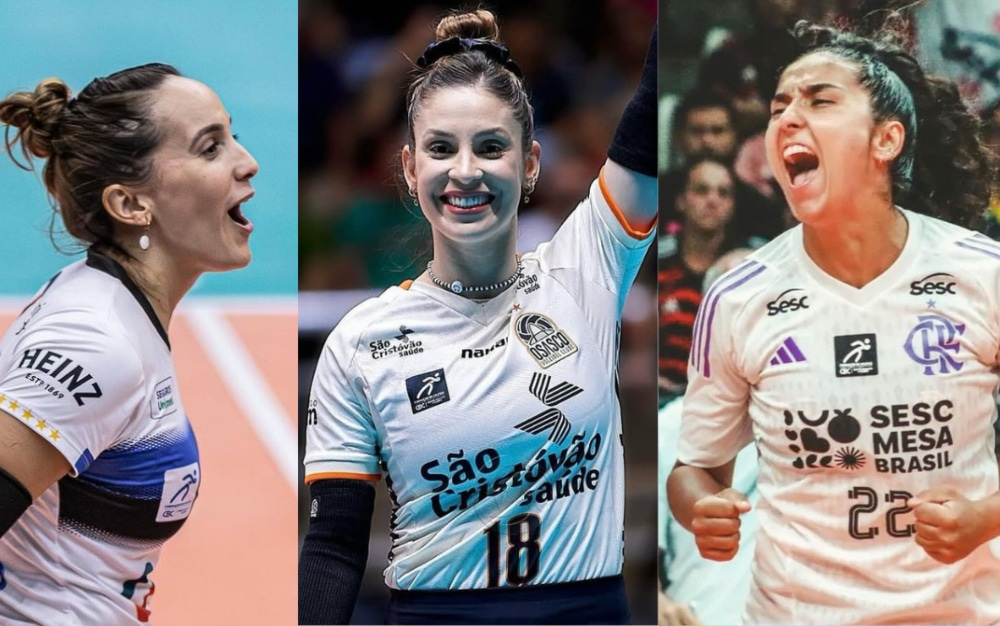 Top 10 melhores passadoras da Superliga Feminina 2024/25 até o momento