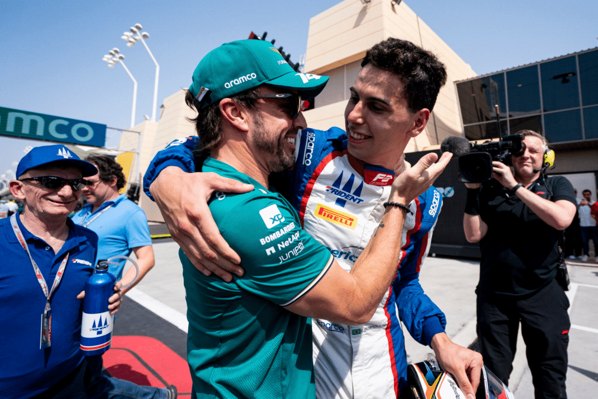 Alonso faz revelação sobre o que mais o impressionou em Bortoleto