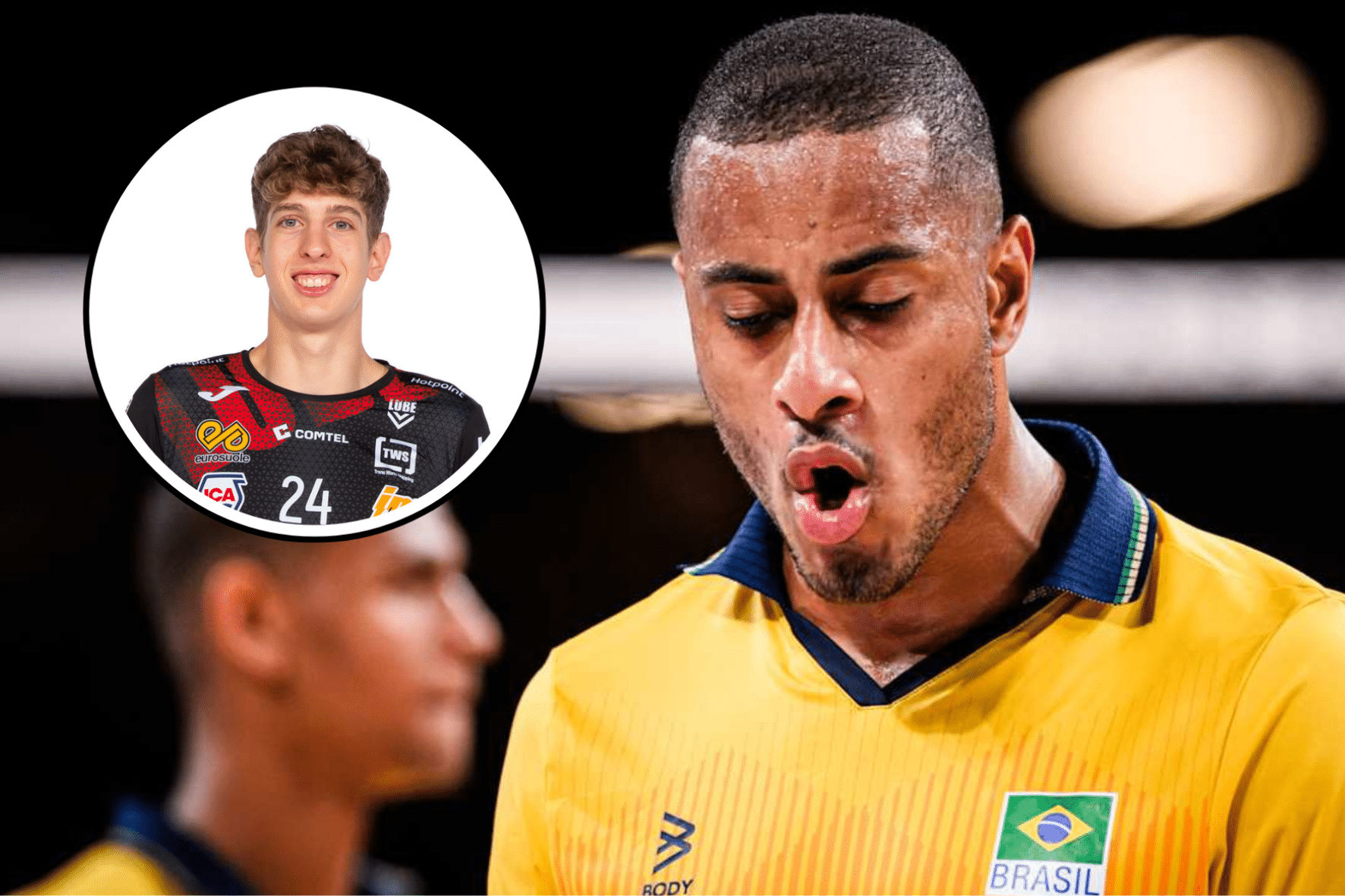 Novo Lucarelli? Promessa brasileira de 2,13m brilha na Itália e está no Mundial de Clubes