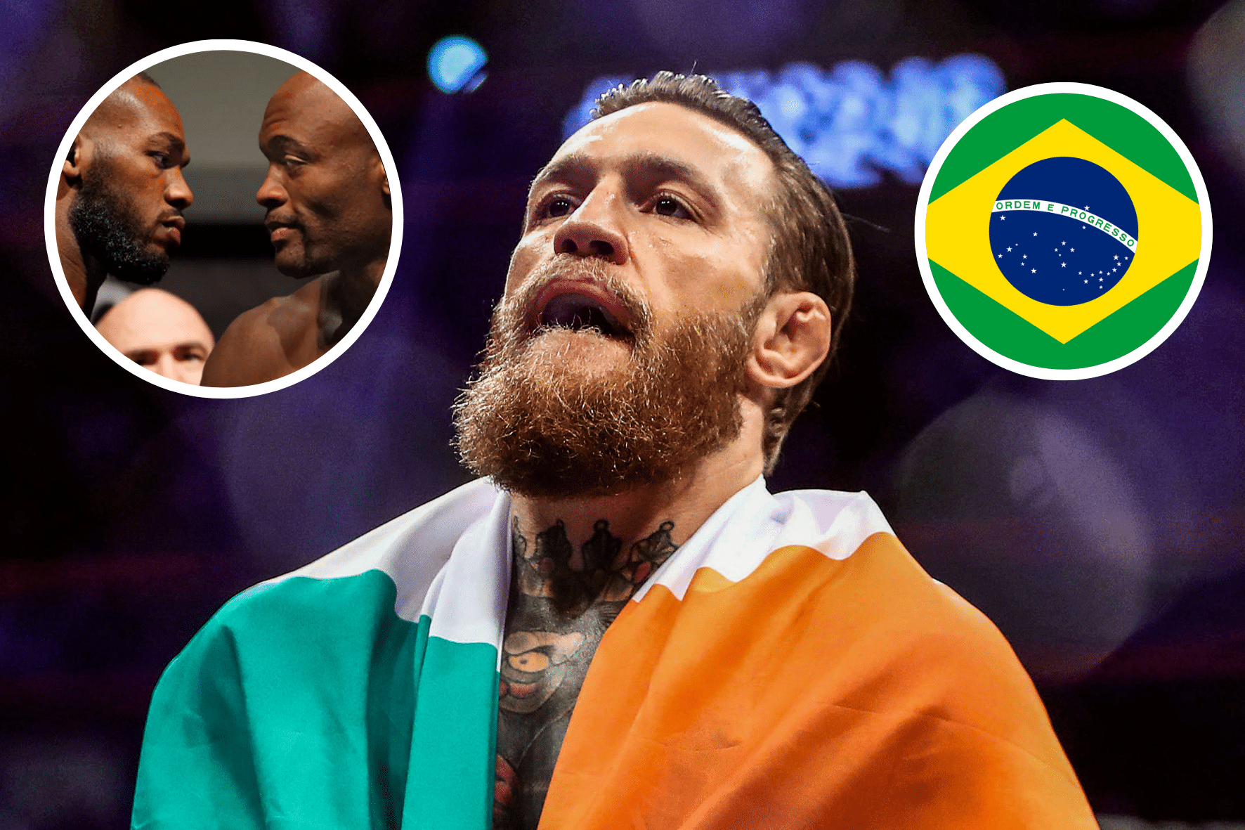 Nem Anderson Silva, nem Jon Jones! McGregor nomeia seu top 4 da história do UFC com brasileiro