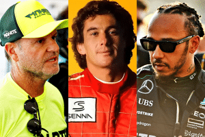 Nem Barrichello, nem Hamilton! Lenda da F1 pilota McLaren de Senna sob olhares de Bortoleto